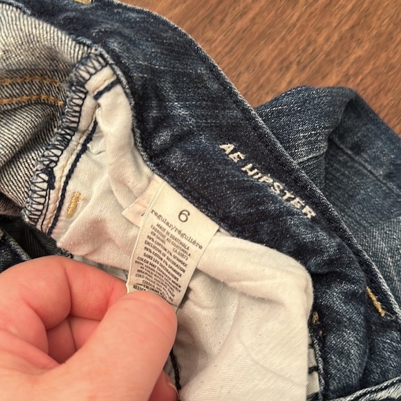 American Eagle. Vintage. Size 6 hipster. - Picture 6 of 6